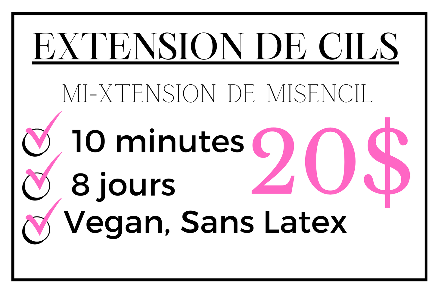 POSE DE MI-XTENSION